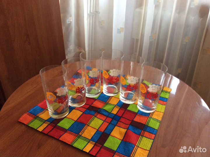 Стаканы с декором