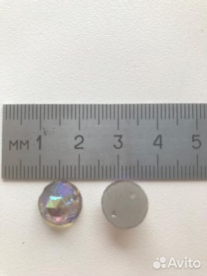 Стразы пришивные клеевые