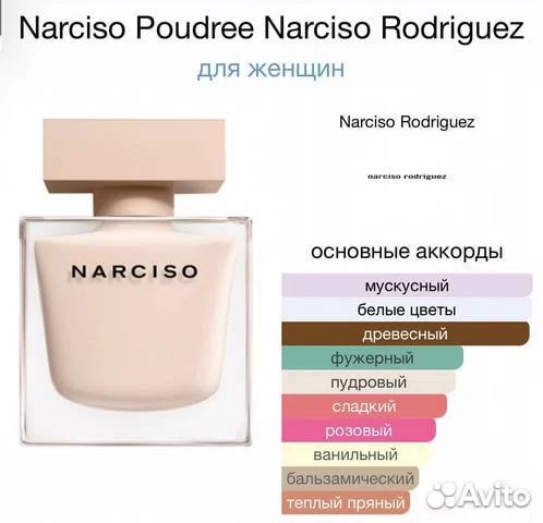 Narciso Rodriguez Poudree 90 ml духи женские