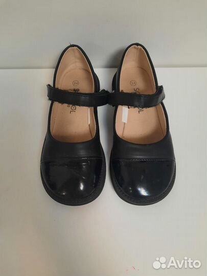 Туфли для девочки. Кожа