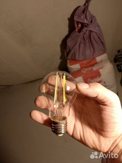 Лампочка gis-solar А60-8 Вт-Е27, 8 Вт, 6 шт