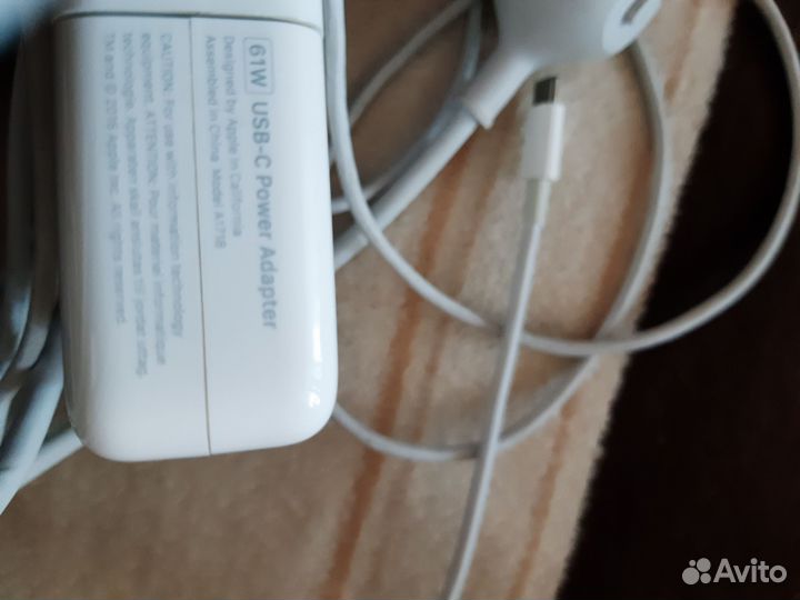 Зарядка для Apple MacBook Usb Type -C 61w