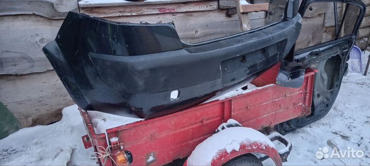 Задний бампер renault megane2 2008 год