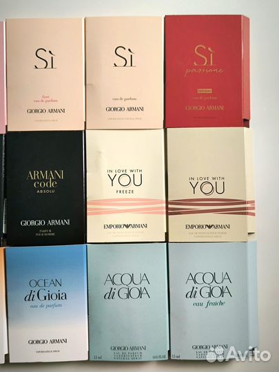 Семплы Giorgio Armani