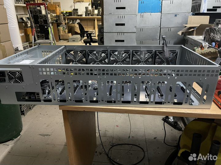 Корпус для майнинга 12 карт новые