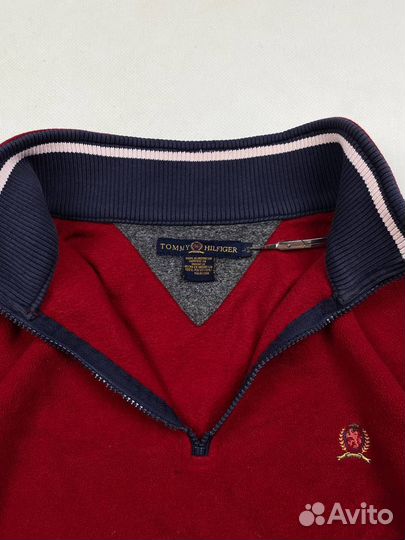 Vintage флисовая кофта Tommy Hilfiger