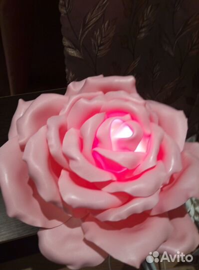 Светильник роза