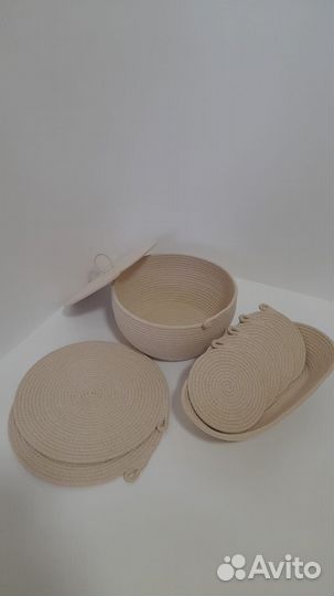 Салфетки и корзинки для интерьера и сервировки