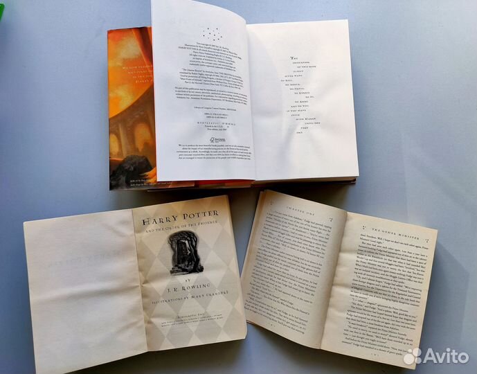 Книга на английском:Гарри Поттер, Достоевский и др