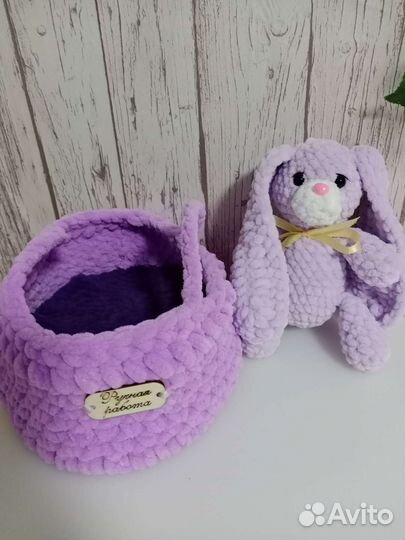 Вязаный игровой набор