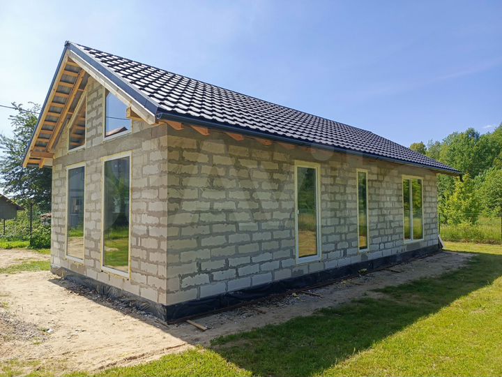 Дом 63,5 м² на участке 6 сот.