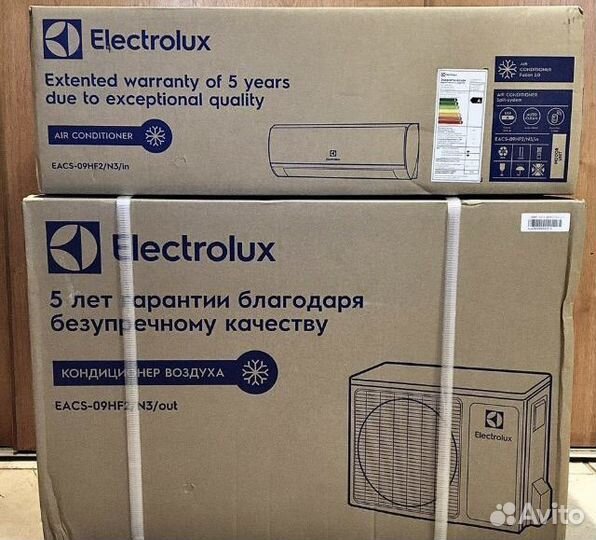 Сплит система новая 9 electrolux