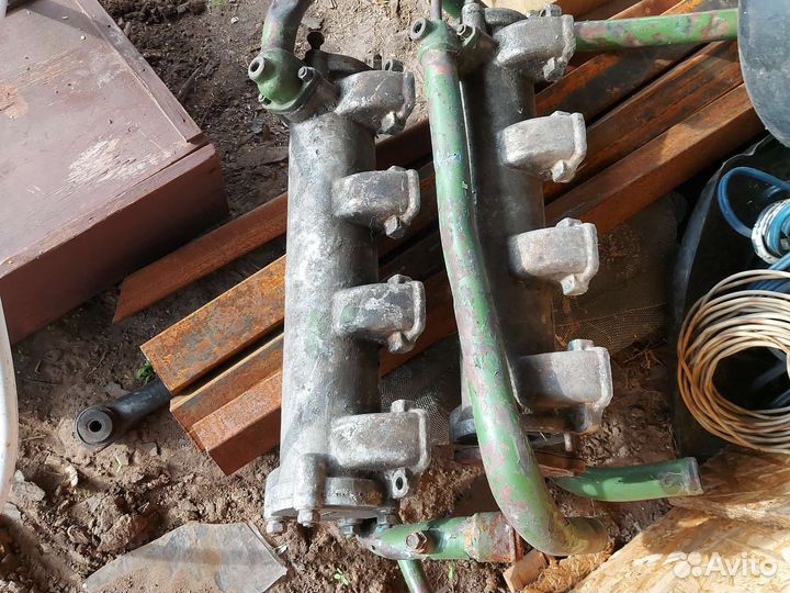 Выпускной коллектор на змз 511 водный мотор