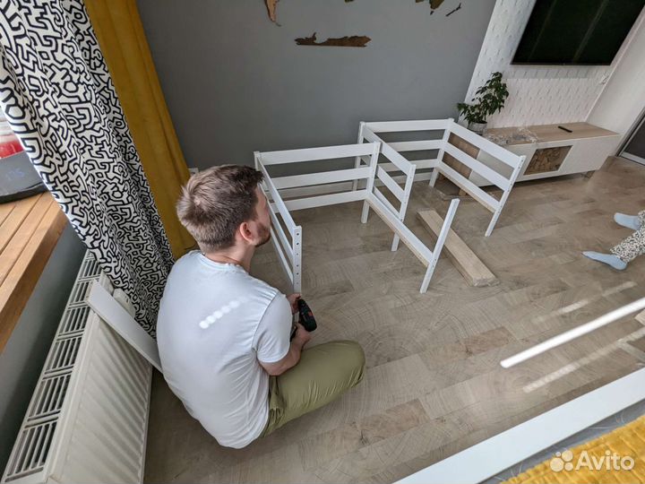Сборка детской кровати от фирмы 