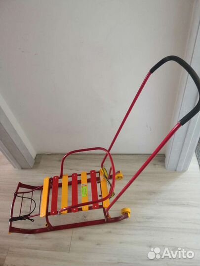 Детские зимние санки