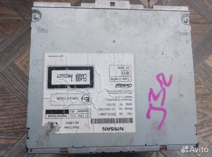 Магнитофон Nissan Teana J32