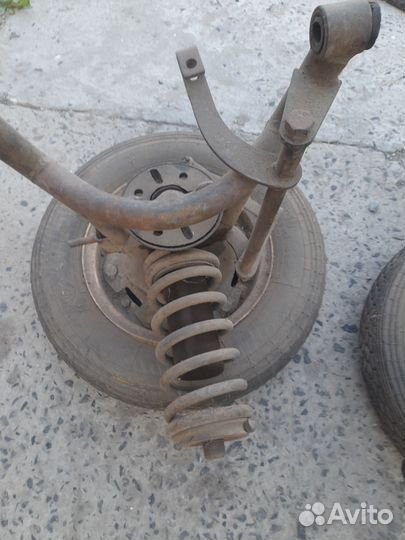 Задняя подвеска на моторолер Муравей