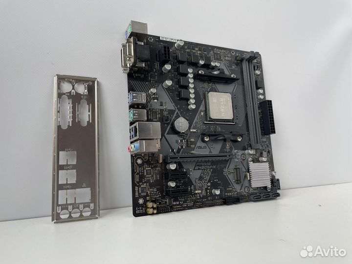 Комплект B450m, Ryzen 5 3500