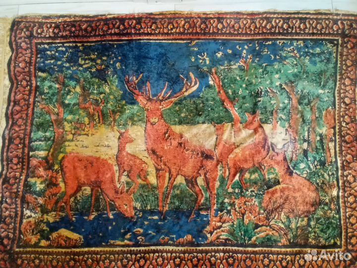 Плюшевый ковер СССР