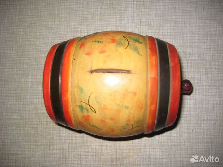 Бочонок-копилка расписная