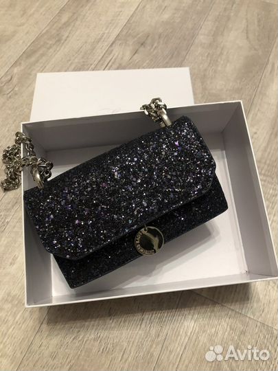 Сумка блестящяя love republic