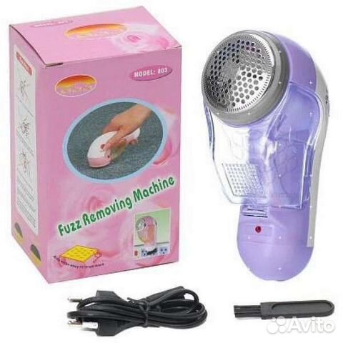 Прибор для удаления катышков на аккумуляторе