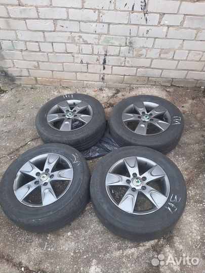 Колеса на skoda octavia r15