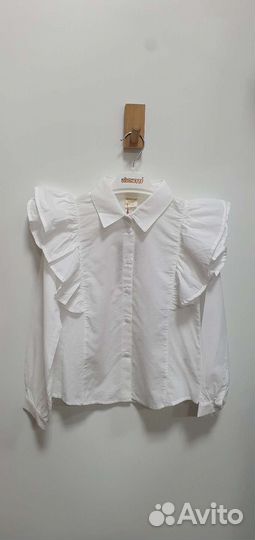 Рубашка школьная 140 девочки