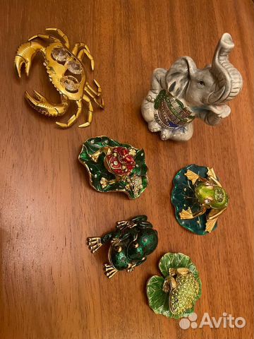 Шкатулка лягушка