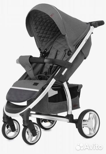 Прогулочная коляска carrello Vista steel gray