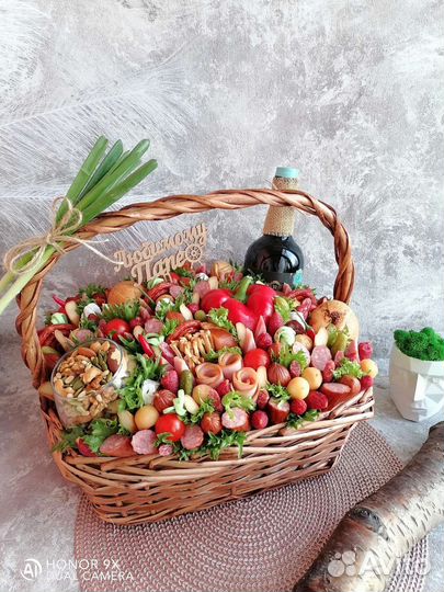 Мужские букеты съедобные