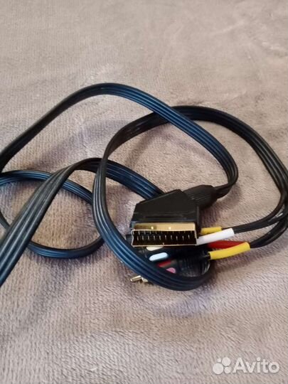 Кабель видео адаптер scart-4RCA L-Pro вход-выход