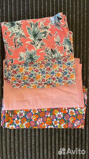 Цветочные ткани СССР