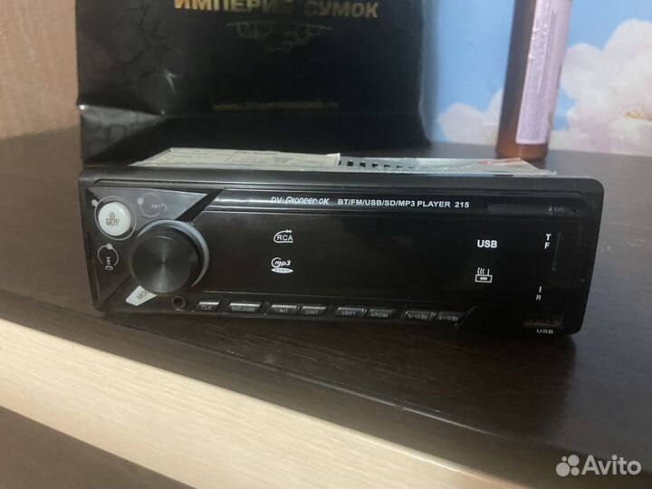 Автомагнитола Pioneer с bluetooth USB