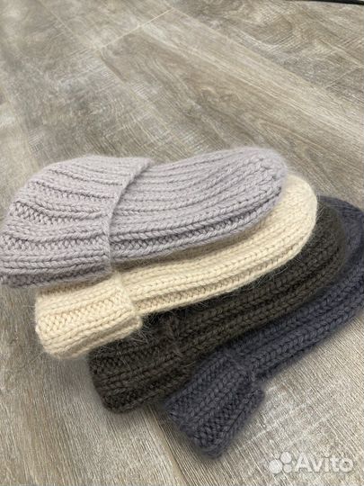 Шапочка, бактус из пуха норка