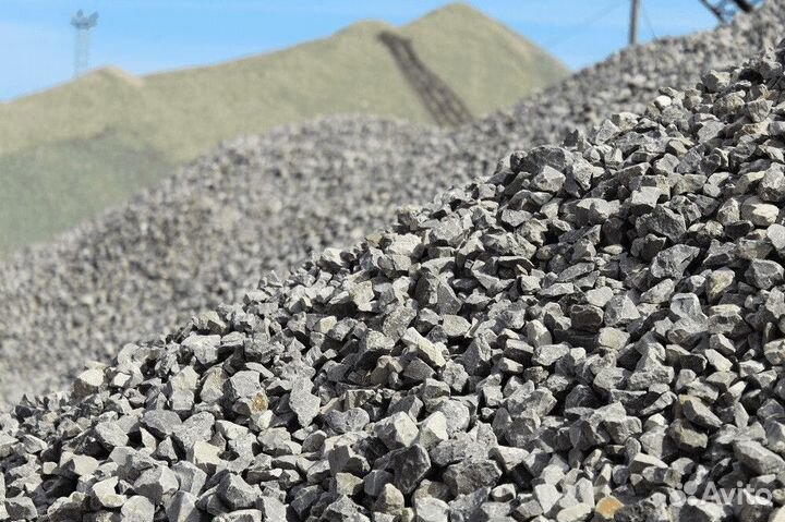 Щебень гранитный доставка