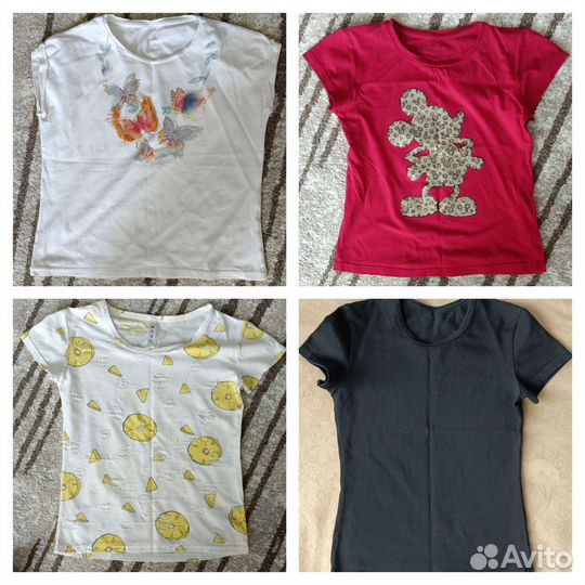 Вещи для девочки 9-11лет, 3 пакета