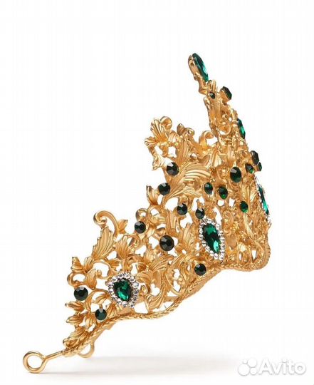 Тика, корона, диадема золотая