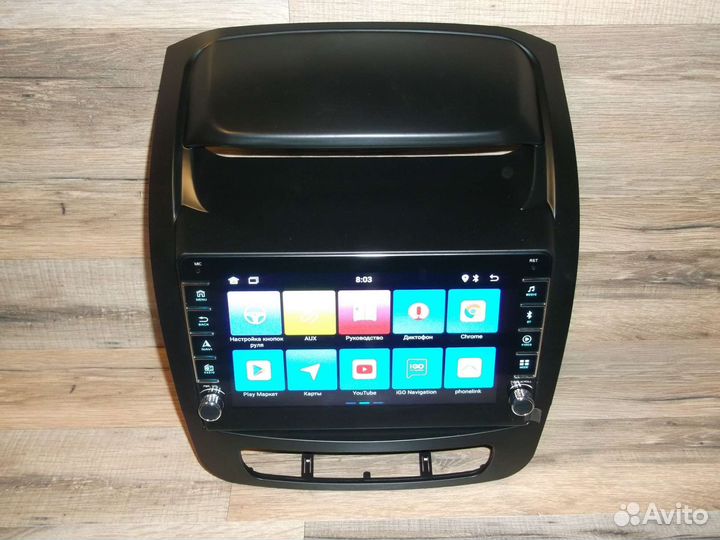 Магнитола Kia Sorento Android с крутилками 2013-19