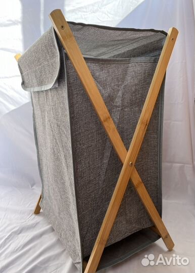 Корзина для белья с крышкой