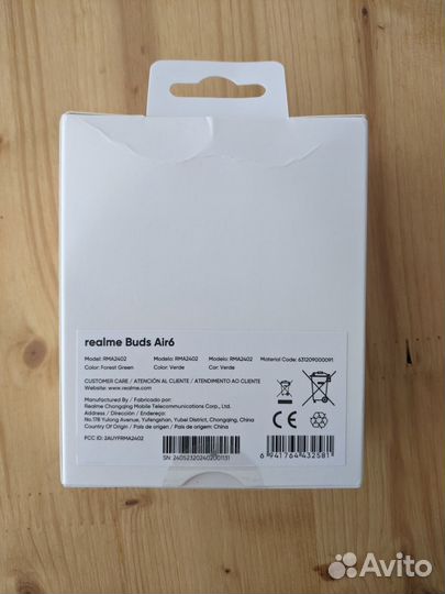 Беспроводные наушники Realme Buds air 6