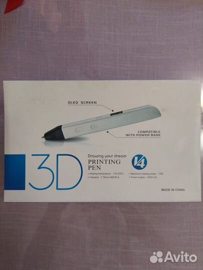 3D ручка printing pen v4