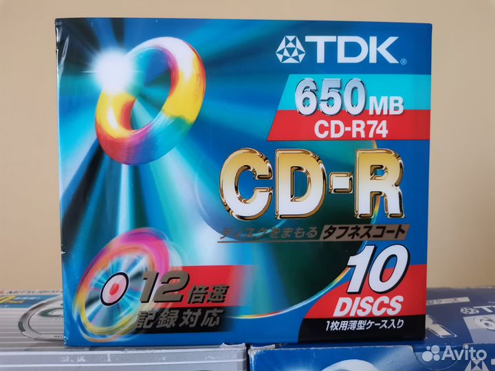 TDK CD-R 650mb / Mitsubishi Chemicals / Раритет