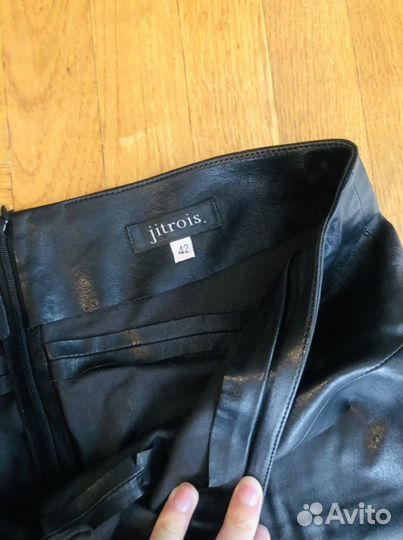Юбка кожаная Jitrois