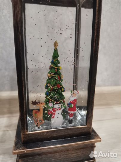 Фонарь светильник музыкальный новогодний