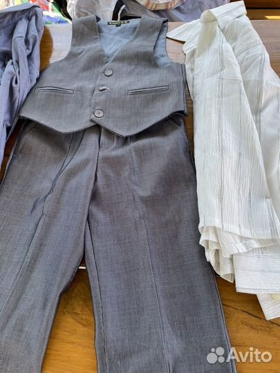 Школьные костюмы,рубашки,жилетки