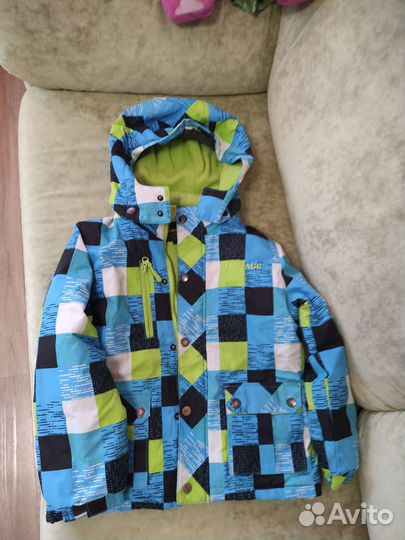 Куртка зимняя для мальчика 122