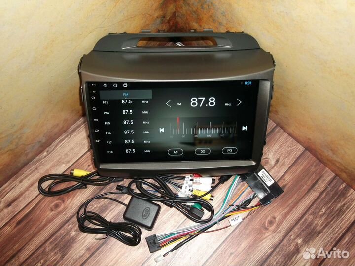 Магнитола Kia Sportage 3 Android GPS WiFi