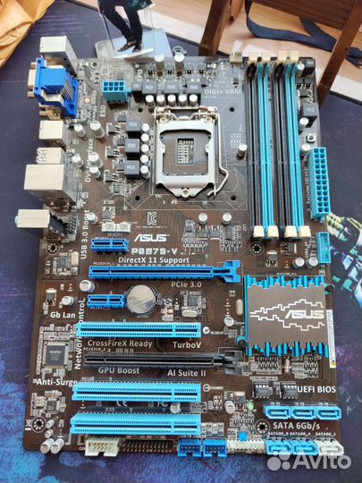 Материнская плата asus P8B75-V