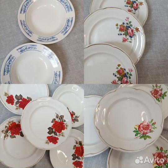 Тарелки зик конаково СССР